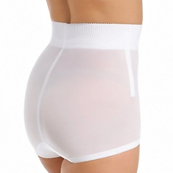 NWT Rago Diet High Waist Contour Shaping Brief Panty 6296 In Nude/Beige - Picture 4 of 6